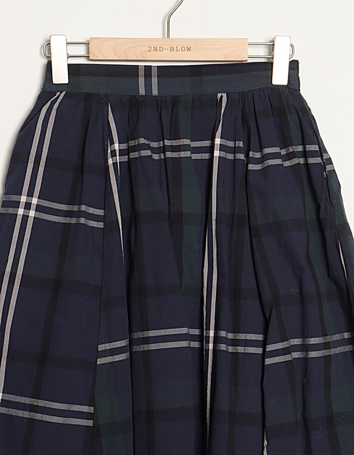 Loytaa Check Flared Skirt (26~27) 상품이미지2