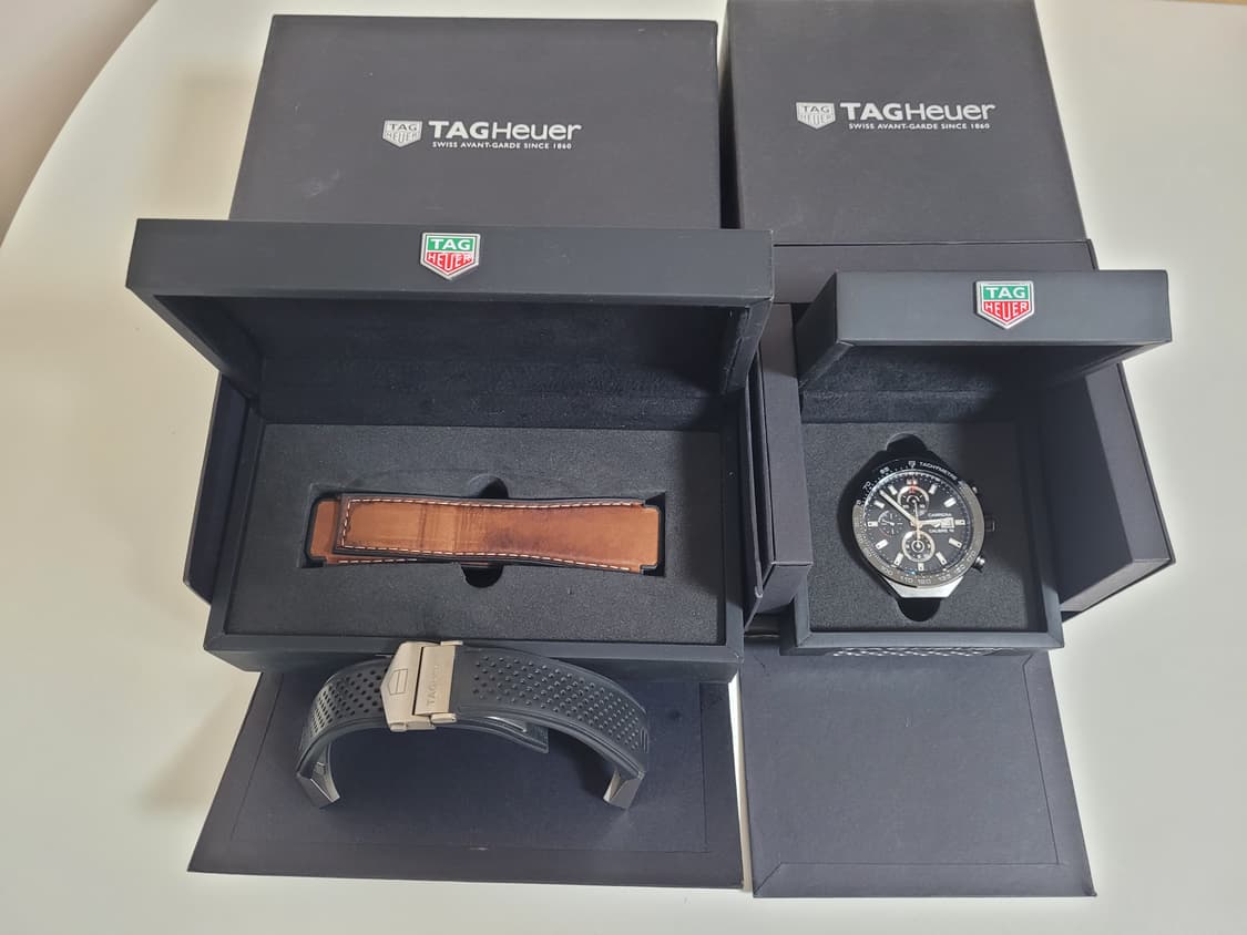 태그호이어 커넥티드 모듈러45 칼리버16 오토매틱 크로노 상품이미지5