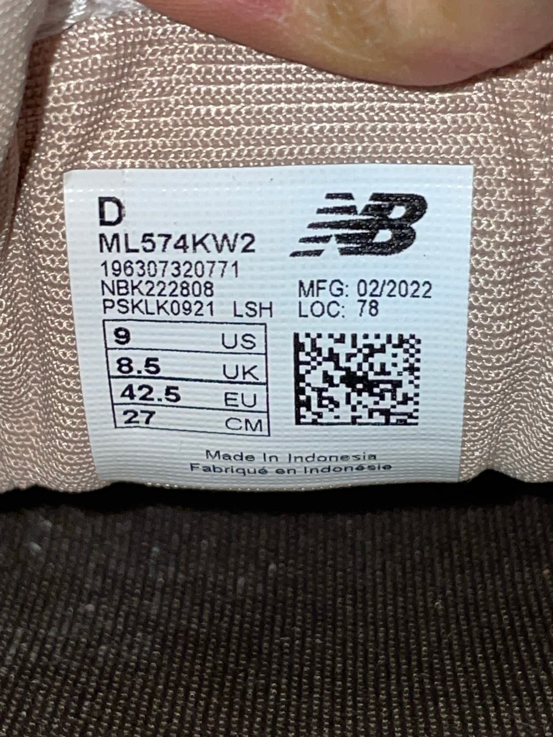 뉴발란스 574 브라운 270 상품이미지10