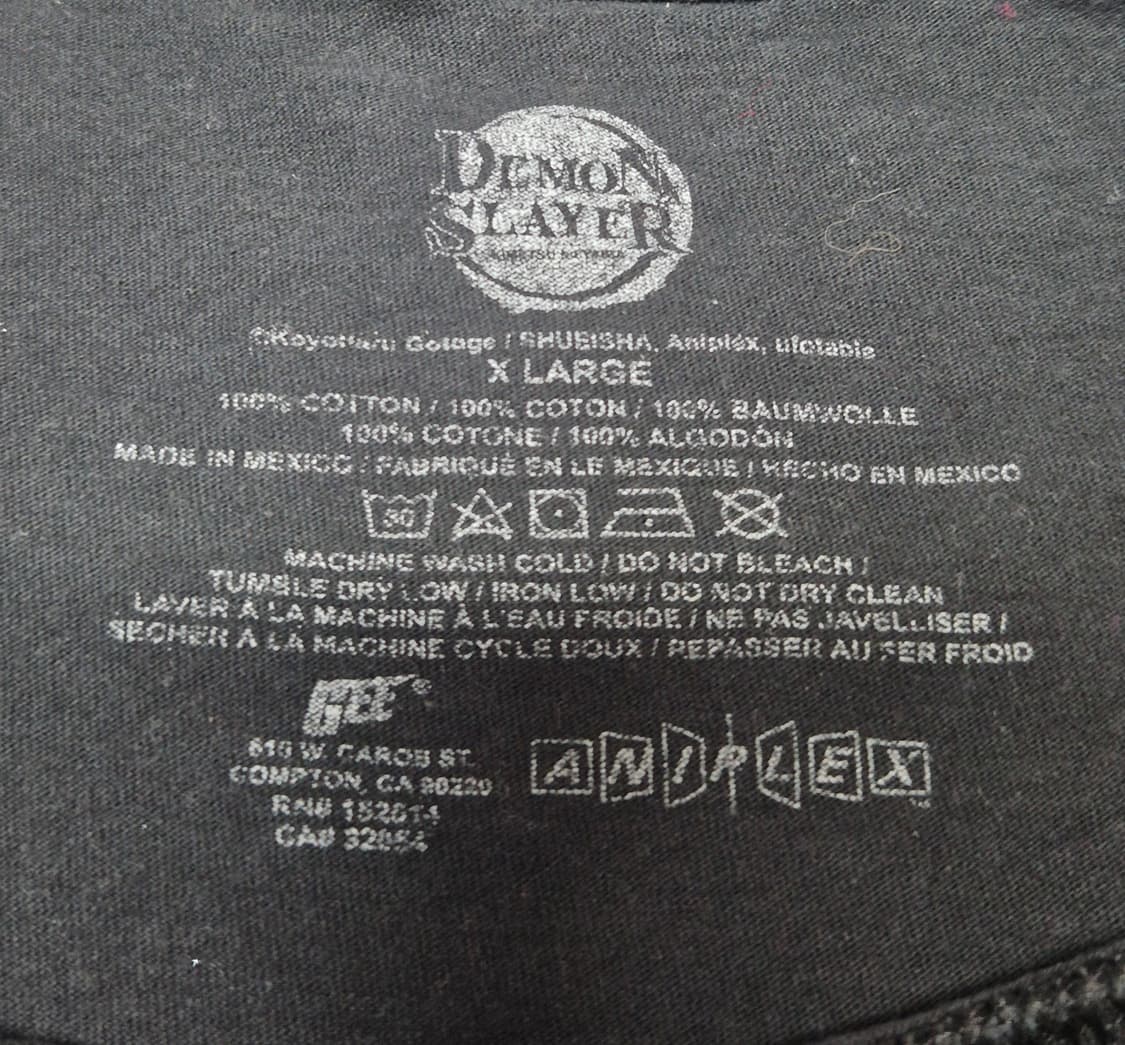 [XL]귀멸의 칼날 오피셜 티셔츠  -229 상품이미지3