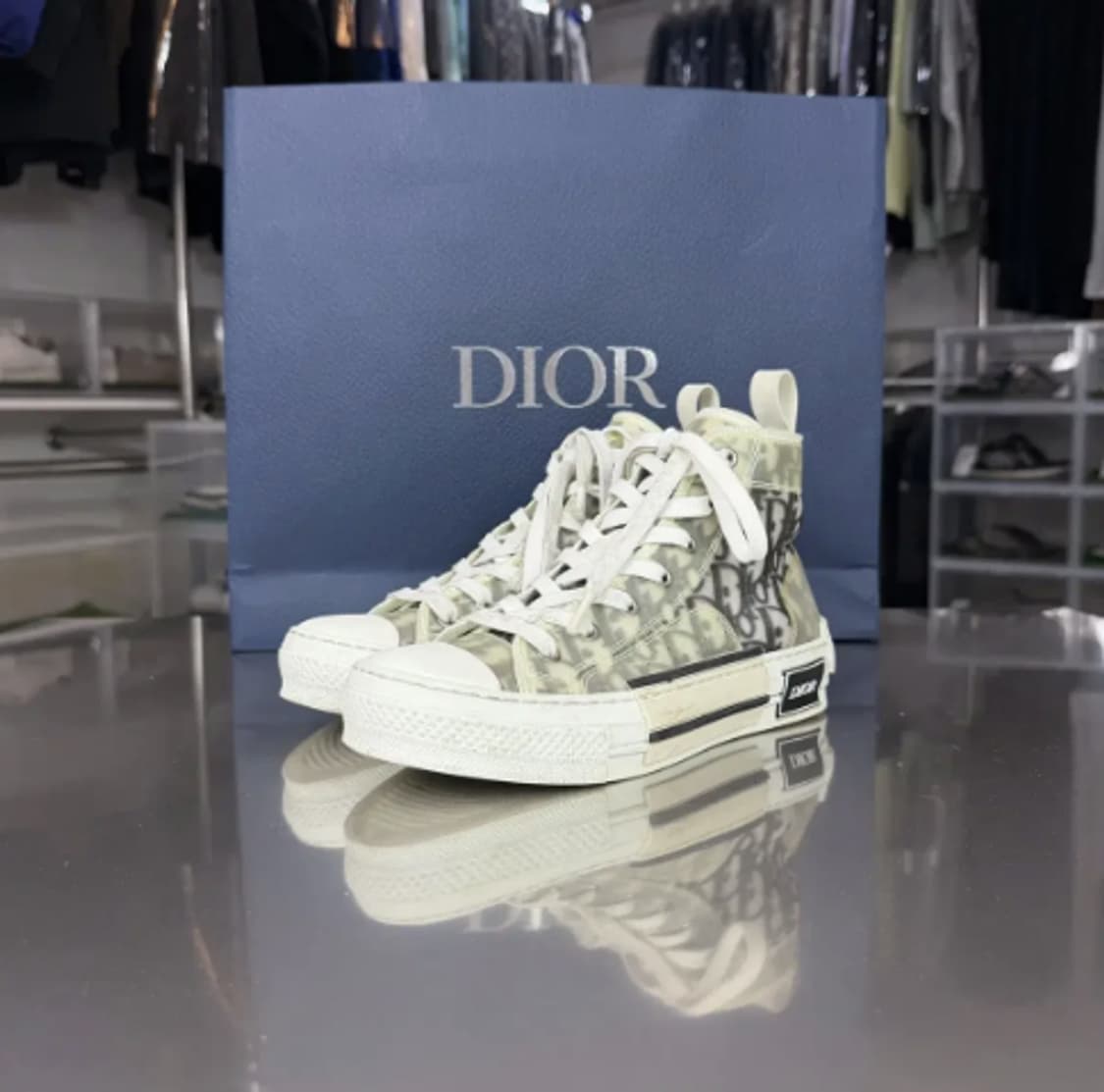DIOR 오블리크 B23 하이탑 스니커즈 36 상품이미지2