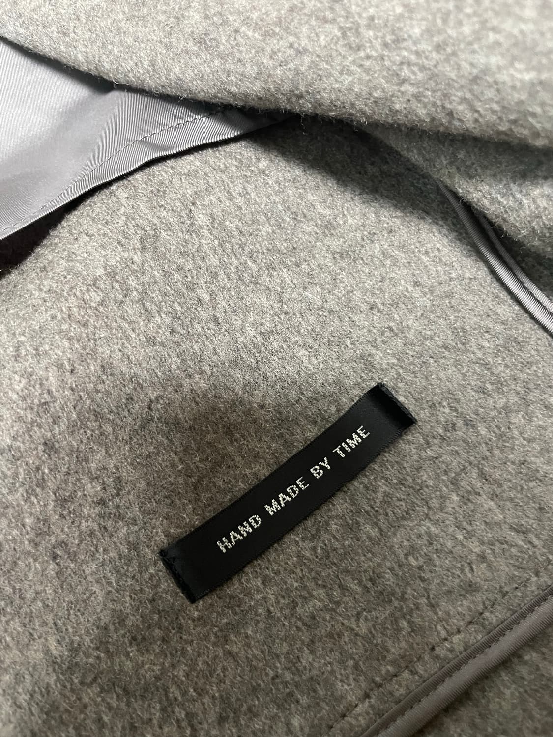 [os]타임 캐시미어 핸드메이드 코트 상품이미지6