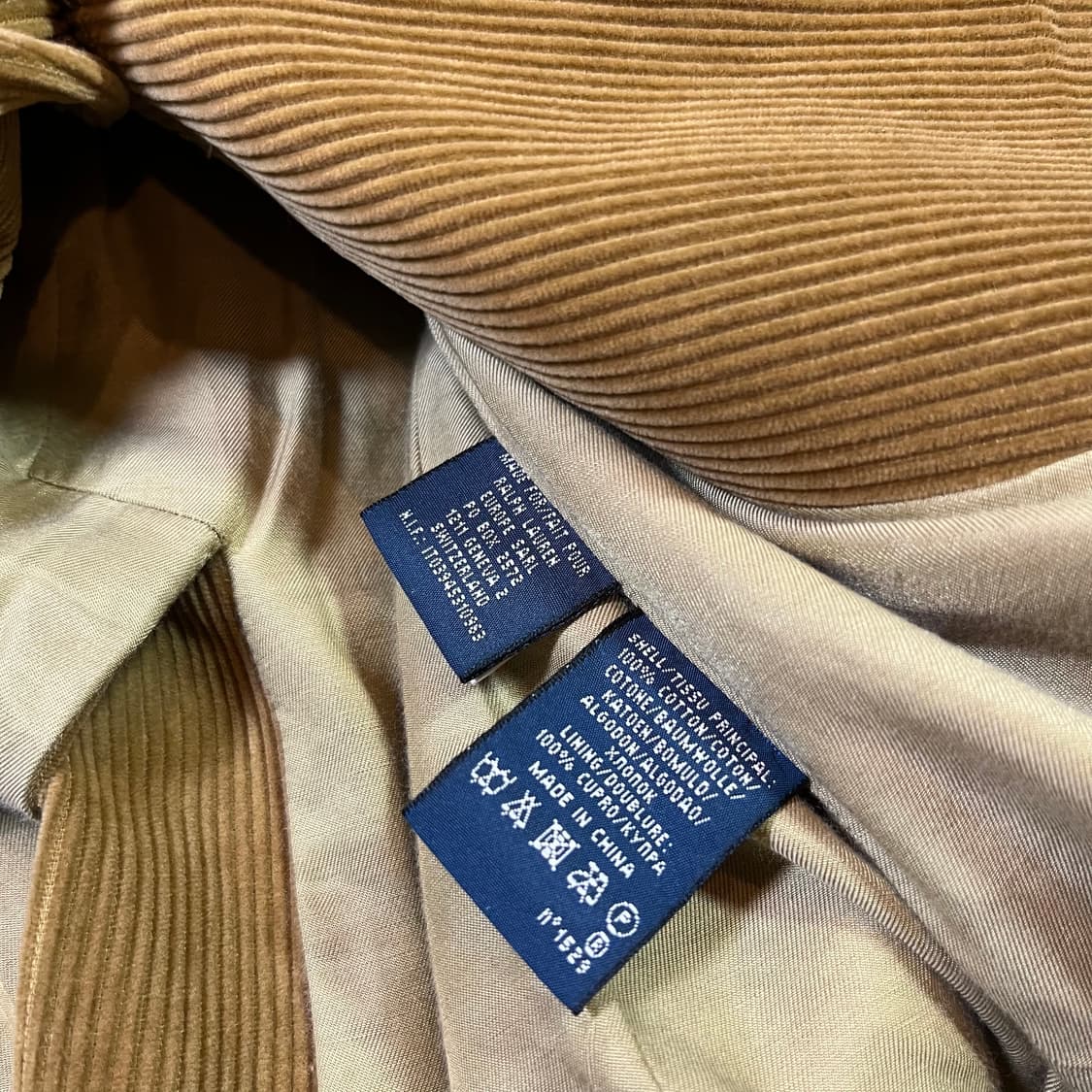 랄프로렌 코듀로이 블레이저 자켓 상품이미지5