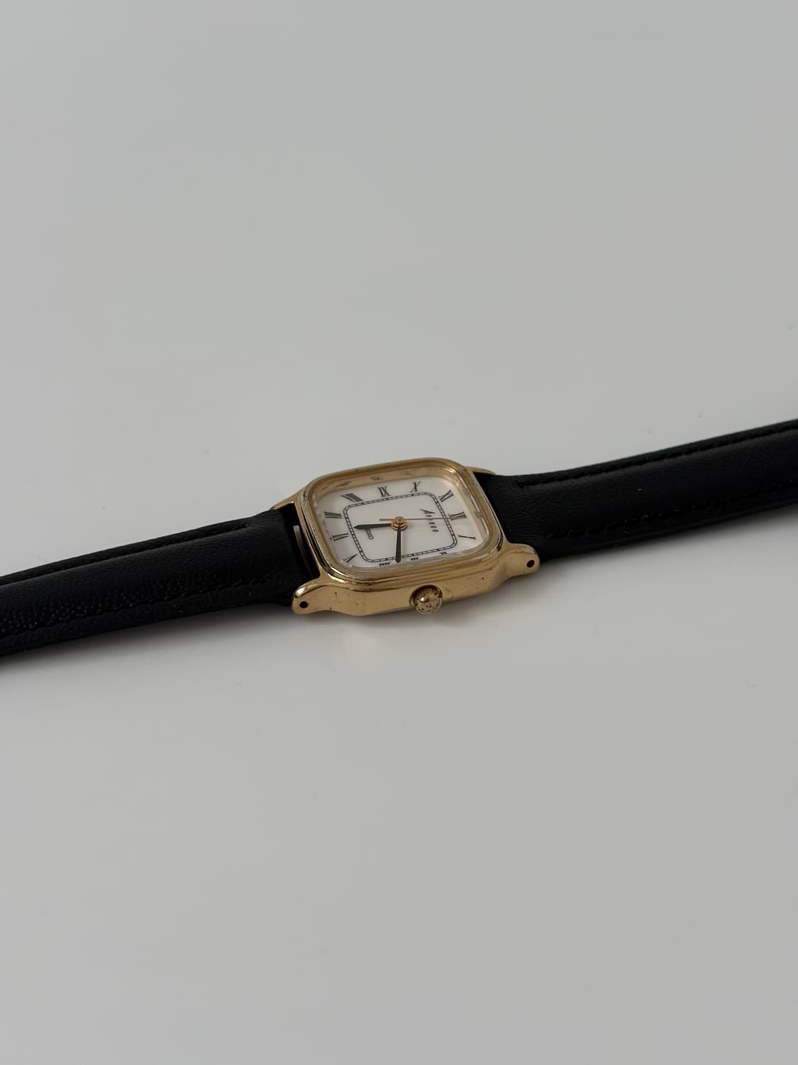 1980s Avenue Gold Square Ladies Quartz 상품이미지4