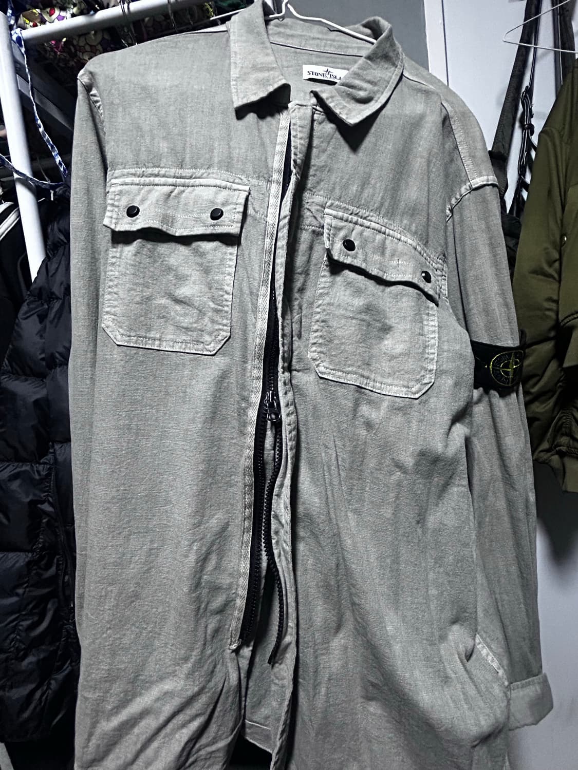 스톤아일랜드 오버셔츠 xl 상품이미지4