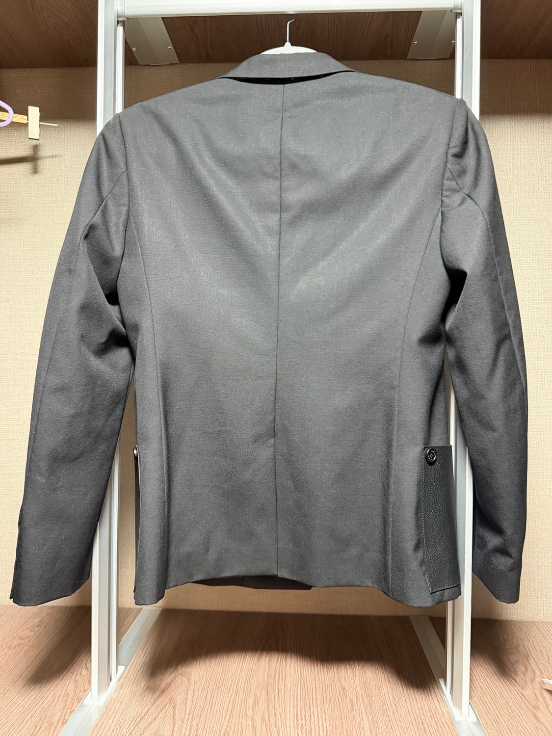 버버리 레더포켓 자켓 uk 10 상품이미지6