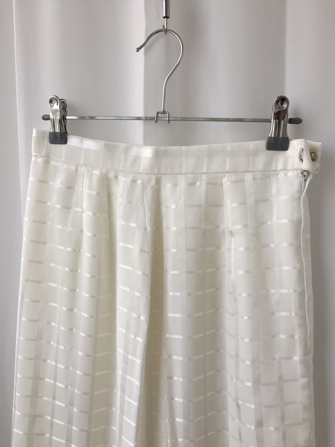 [vintage] White long-skirt 상품이미지2