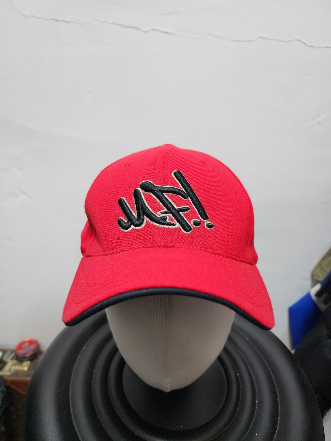 MF! Y2K 마자플라바 레드 볼캡 L-XL 상품이미지1