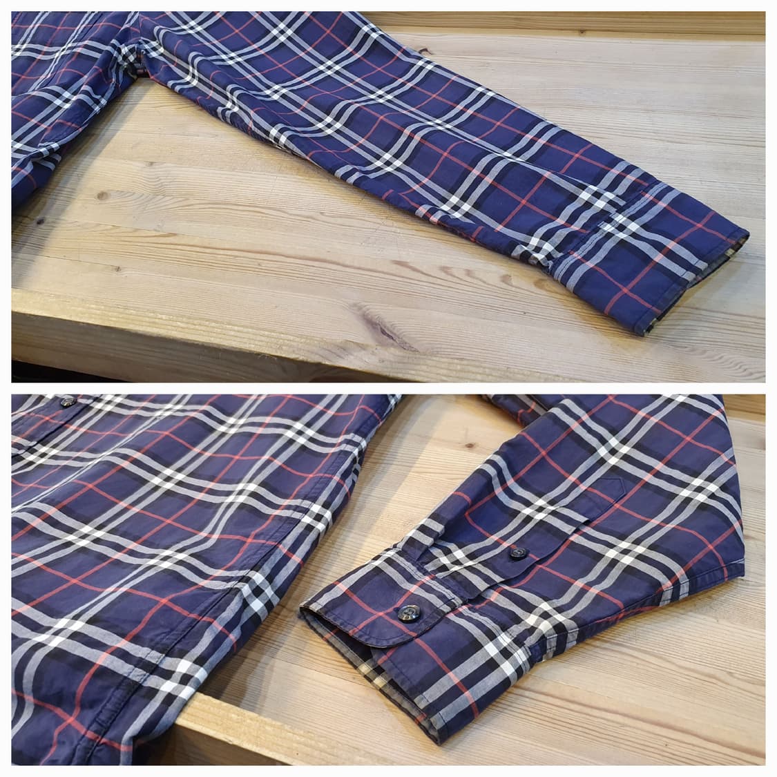 100.버버리 체크셔츠  상품이미지4