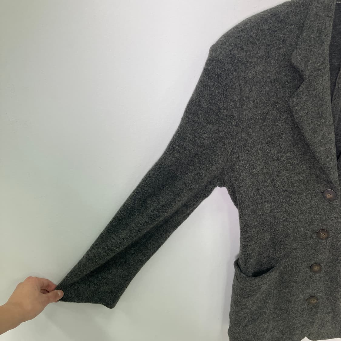 장 폴 고티에 주니어 고티에 그레이 울 블레이저 42 상품이미지5