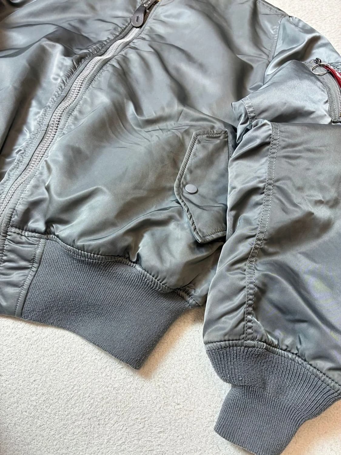 알파 인더스트리  MA-1 플라이트 재킷 PN7703 상품이미지3