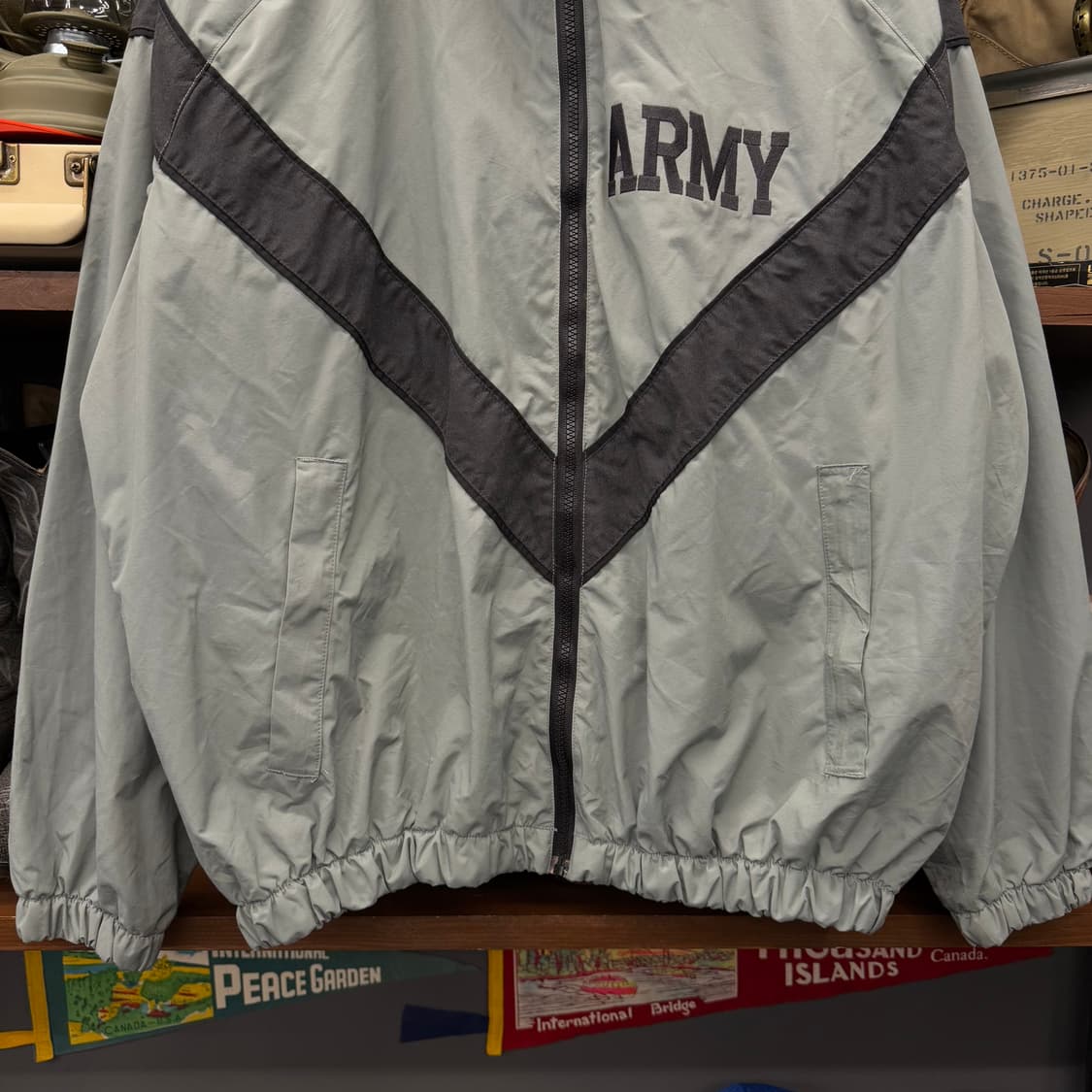 M/R 00s IPFU 1세대 US ARMY 오리지널 V 스카치 바람막이 상품이미지4