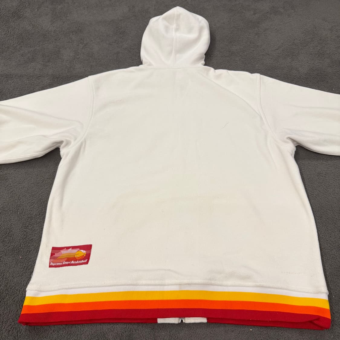 [정품/XL] 나이키 올드스쿨 슈프림코트 플리스 후드집업 상품이미지4