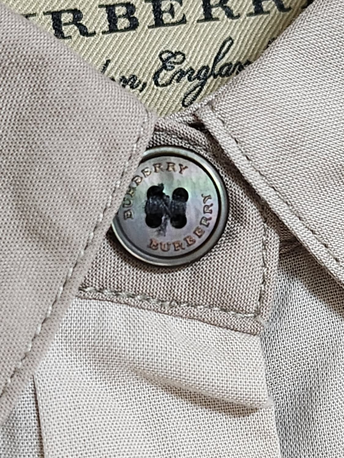 S 버버리 브릿 하우스 체크 코튼 셔츠 3976480 상품이미지3