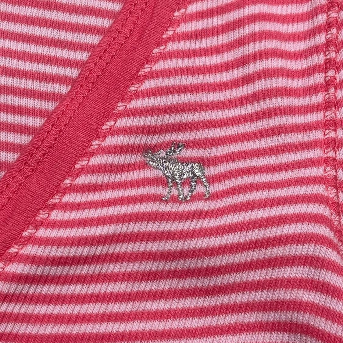 ABERCROMBIE & FITCH y2k 브이넥 롱슬리브 S 상품이미지2