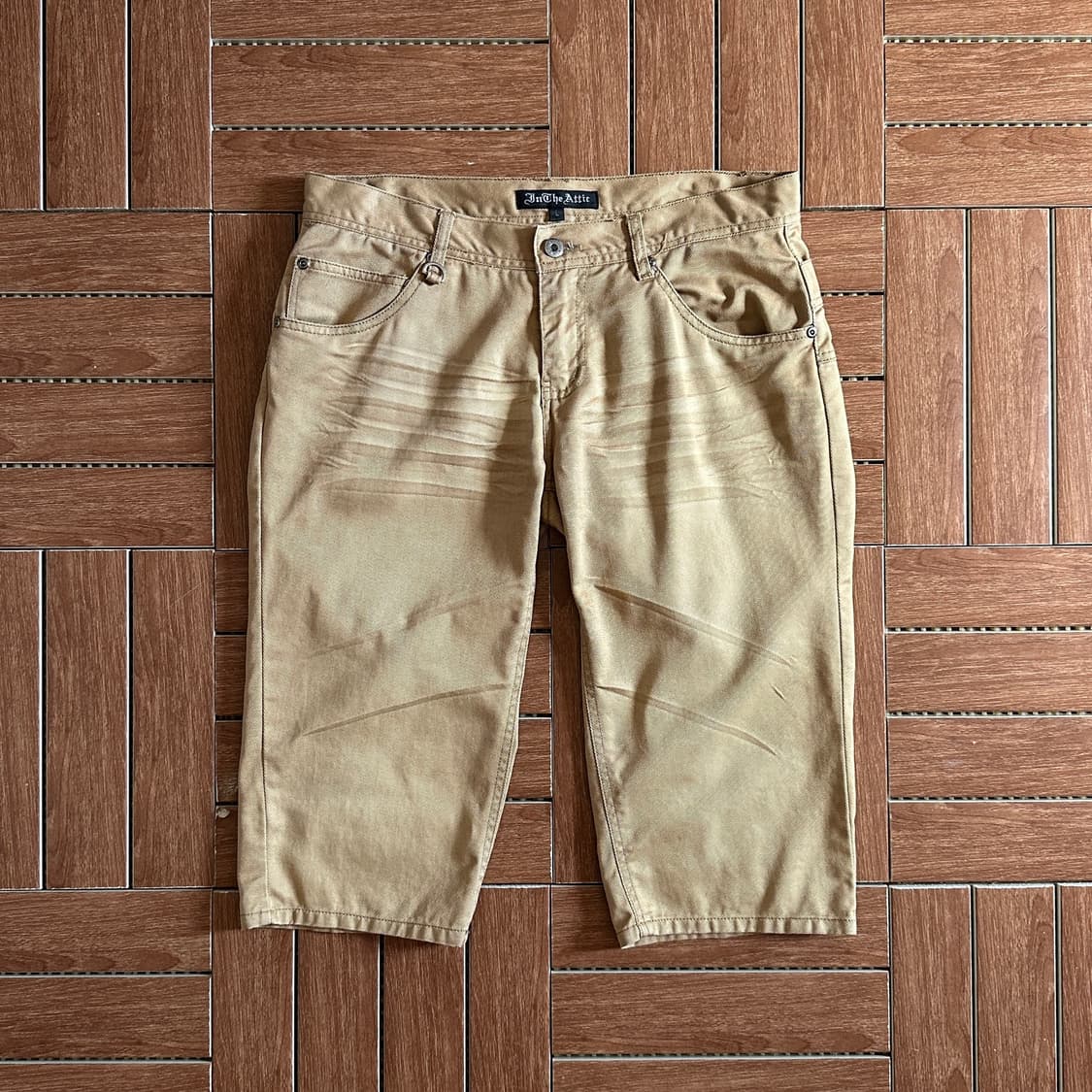 In the Attic layered cotton shorts 상품이미지1