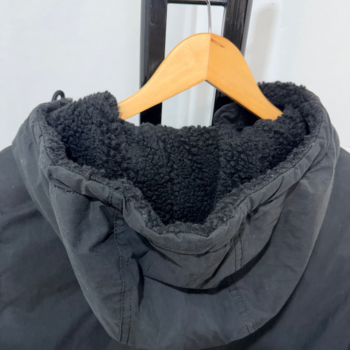 (S)지프 jeep 오리털패딩 덕다운 블랙야상 야상패딩 4028 상품이미지7