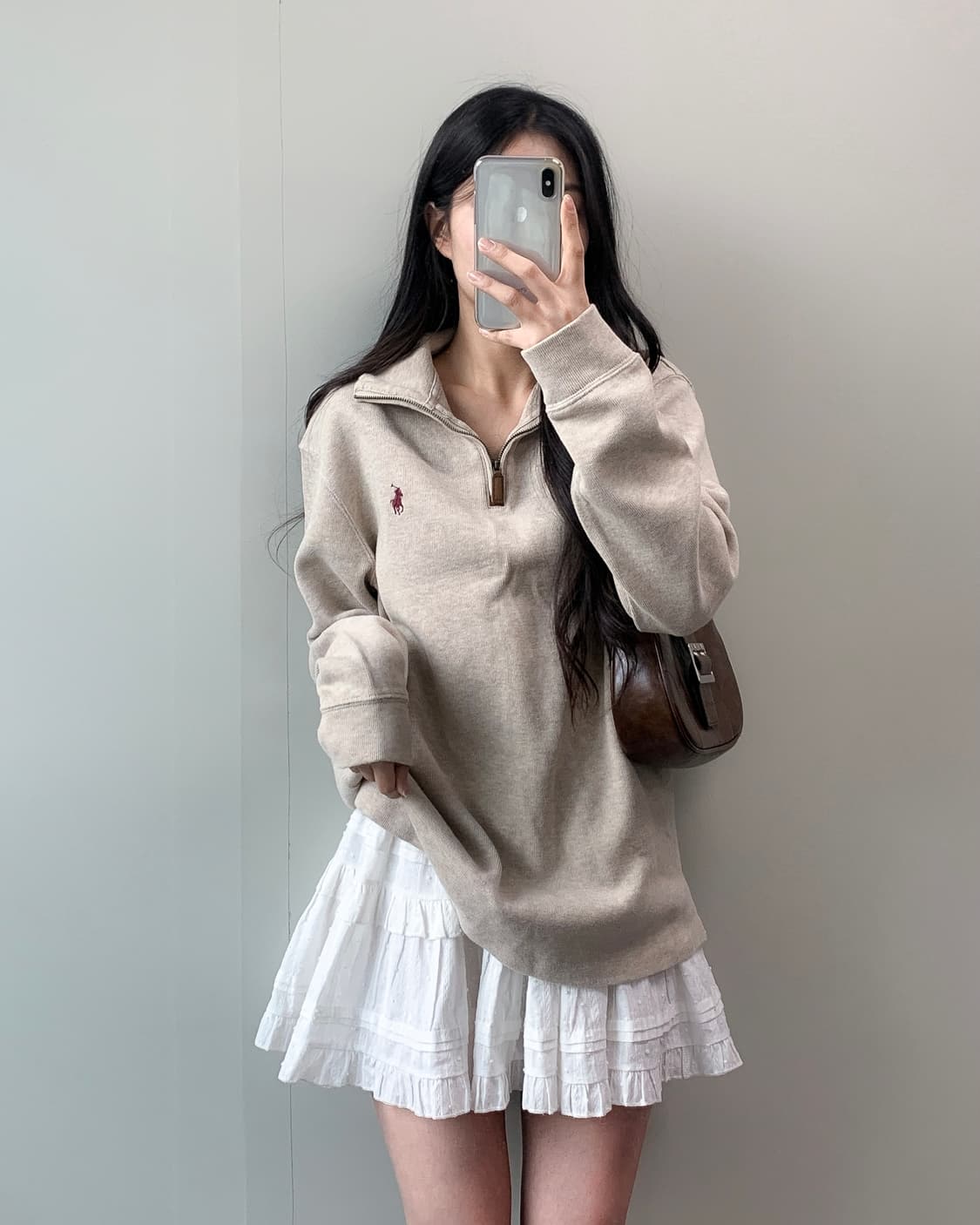 폴로 반집업 니트 상품이미지2