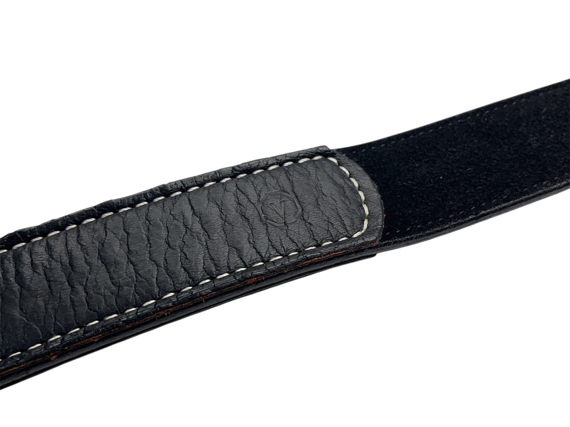 leather patch suede belt 상품이미지5