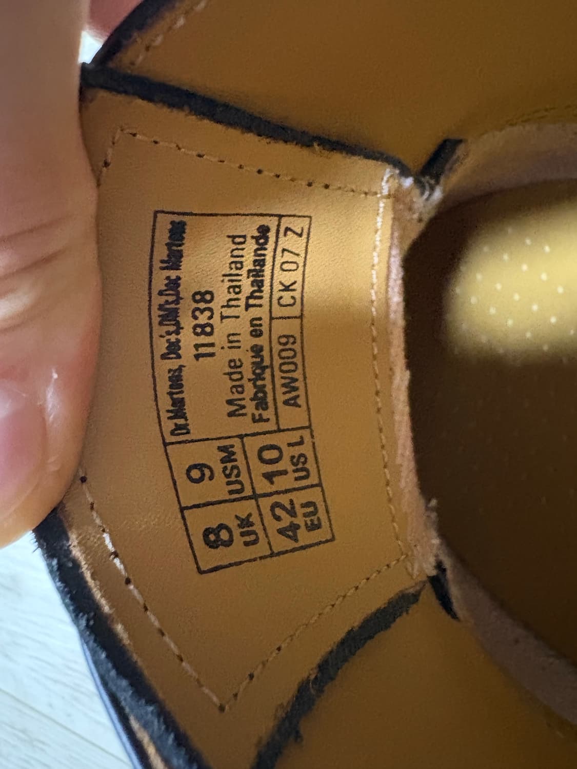 닥터마틴 1461 3홀 스무스 270 상품이미지7