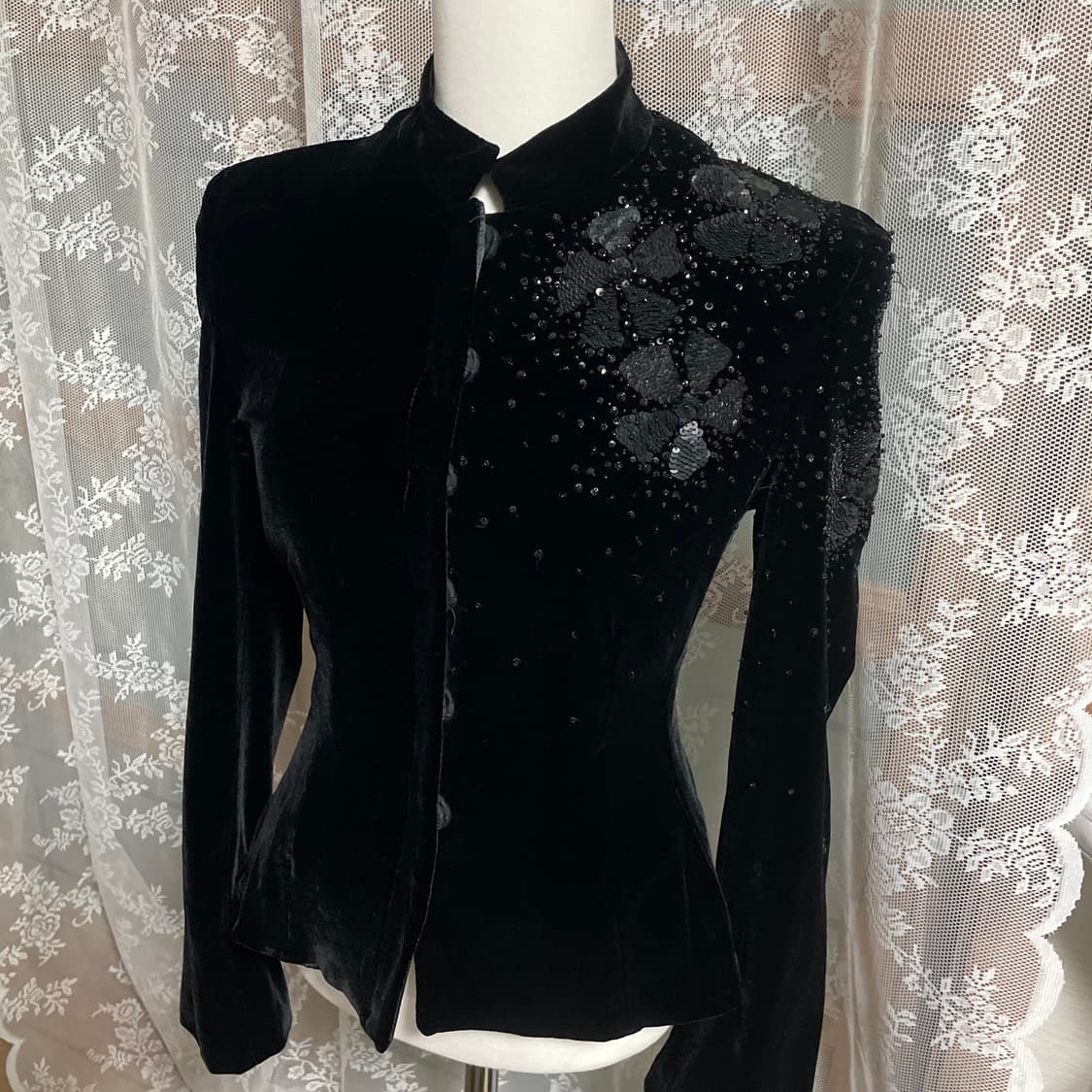 ARMANI 여성 벨벳자켓 상품이미지3