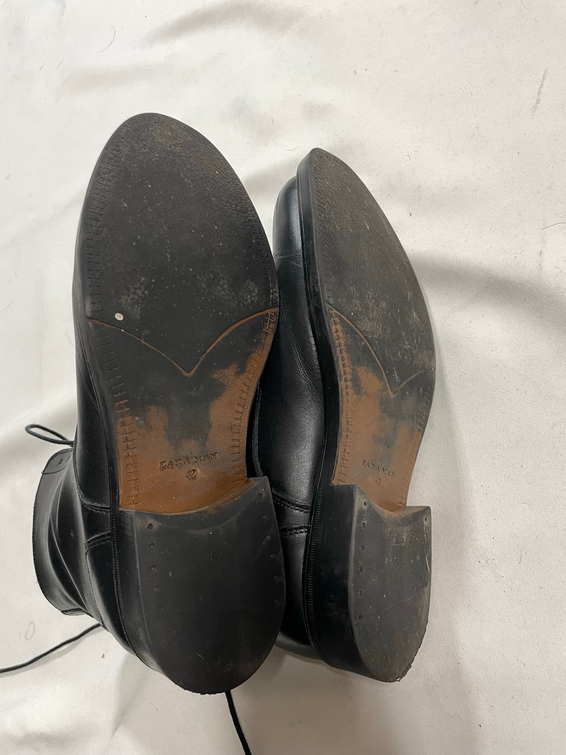 zara 레이스업 레더 부츠 상품이미지7