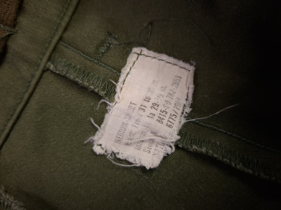 오리지날 미군 M-65 필드 카고 팬츠 상품이미지2