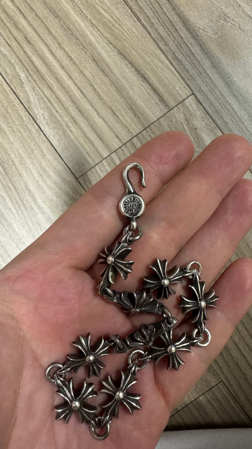 크롬하츠 컷아웃 타이니 9링크 팔찌 상품이미지4