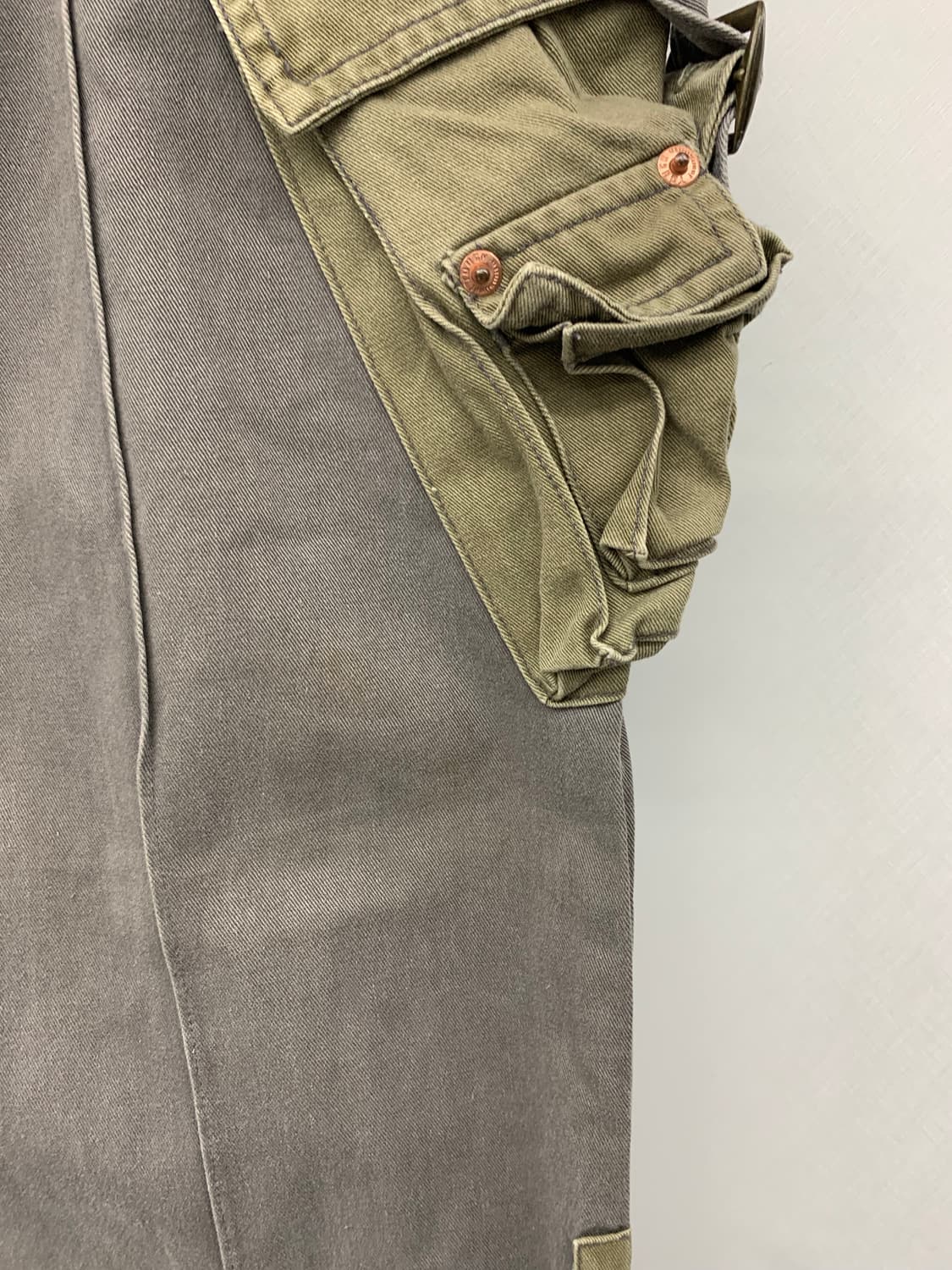 Thoughjeansmith 본디지 카고 팬츠 상품이미지7