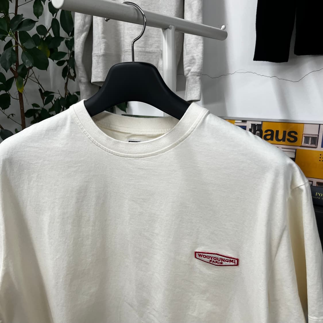 우영미 백로고 반팔 티셔츠 50 상품이미지4