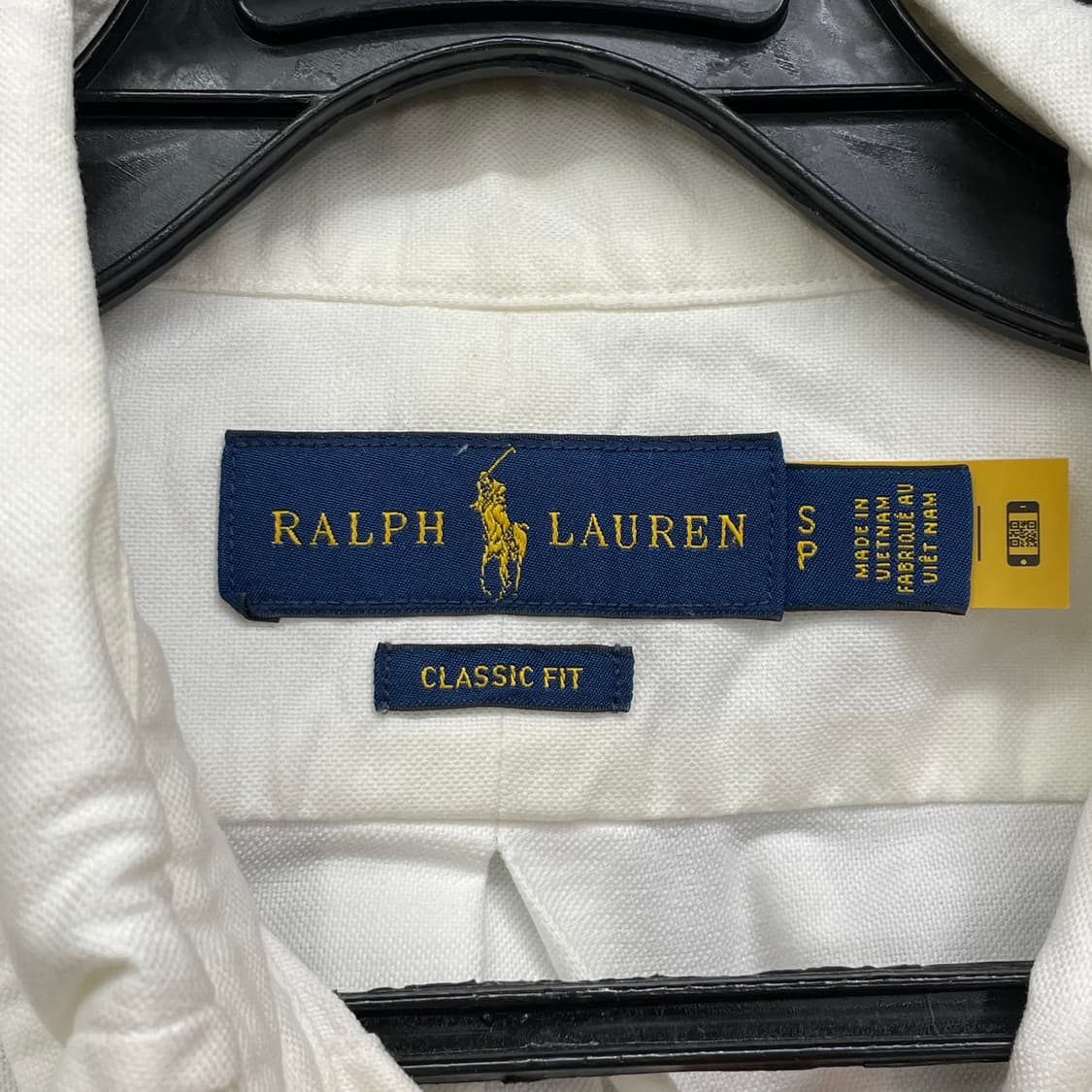 S 폴로랄프로렌 클래식핏 화이트 코튼 셔츠 상품이미지4