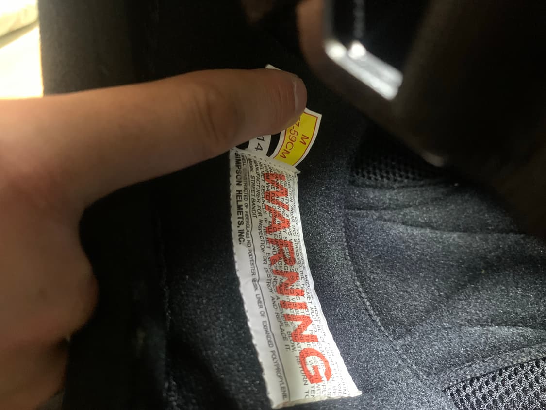 심슨 슈프림 헬멧 m  상품이미지7