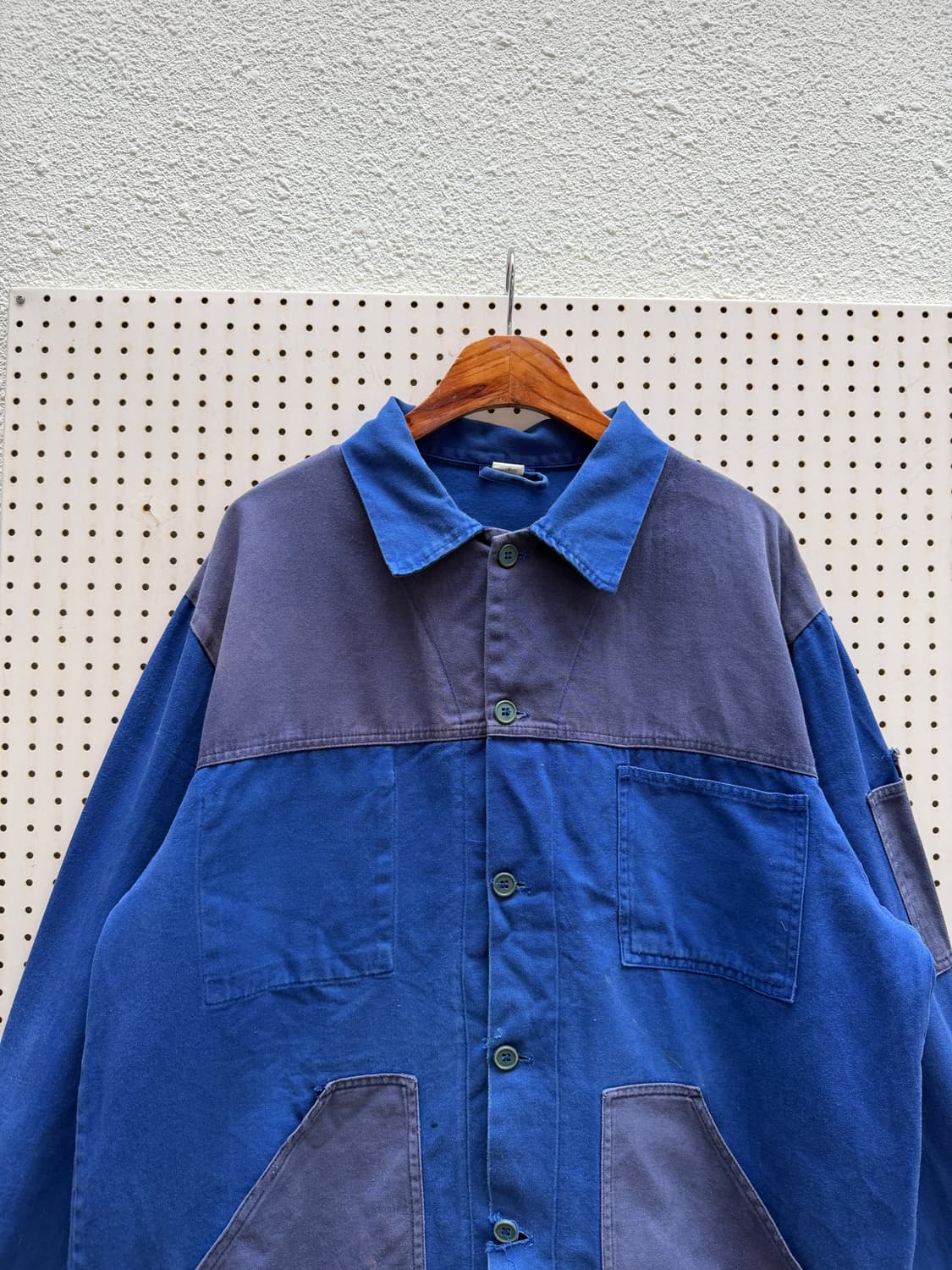 1990s GERMAN TWO-TONE BLOUSON 프렌치 투톤봄버자켓 상품이미지5