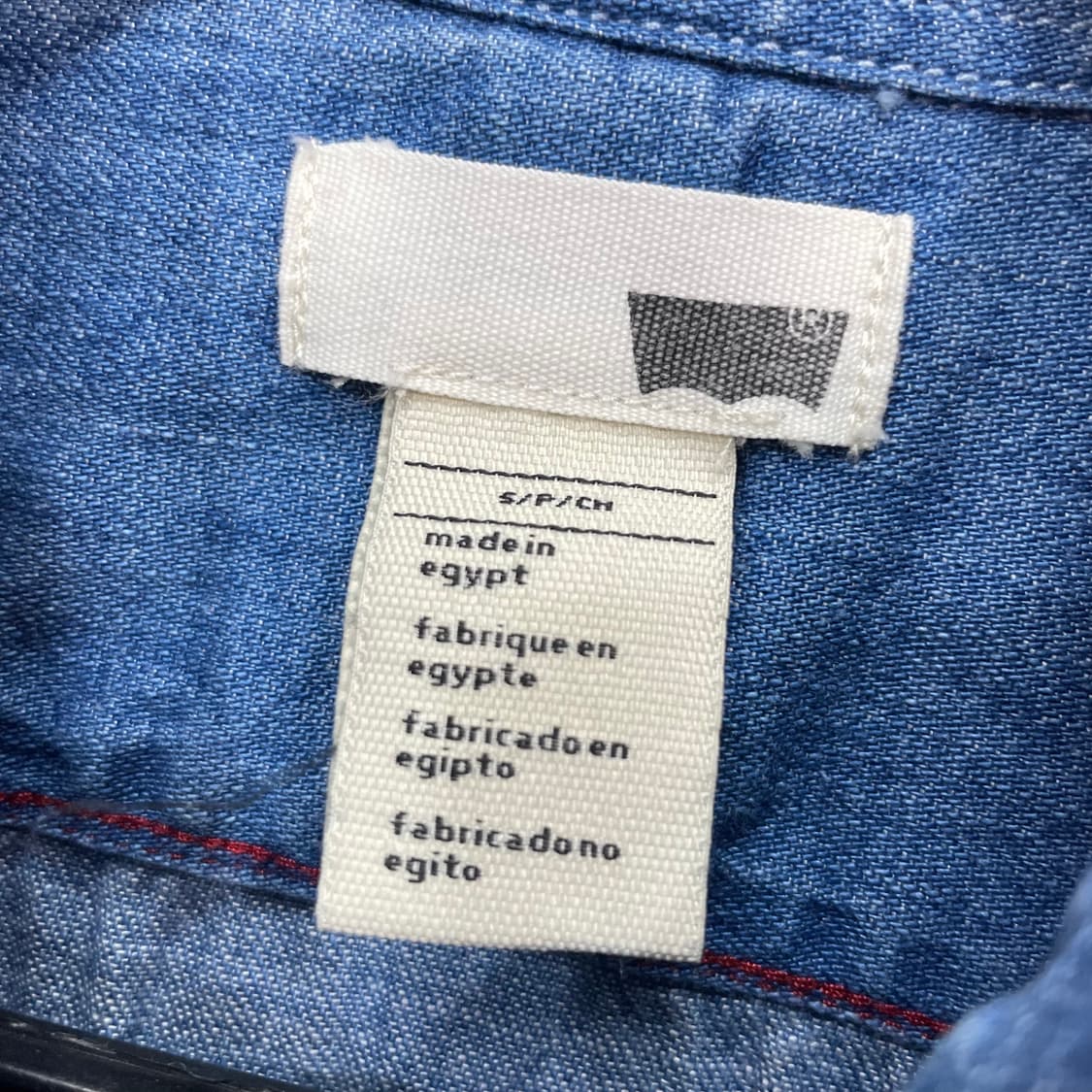 Levi’s Blue Denim Shirt 상품이미지5