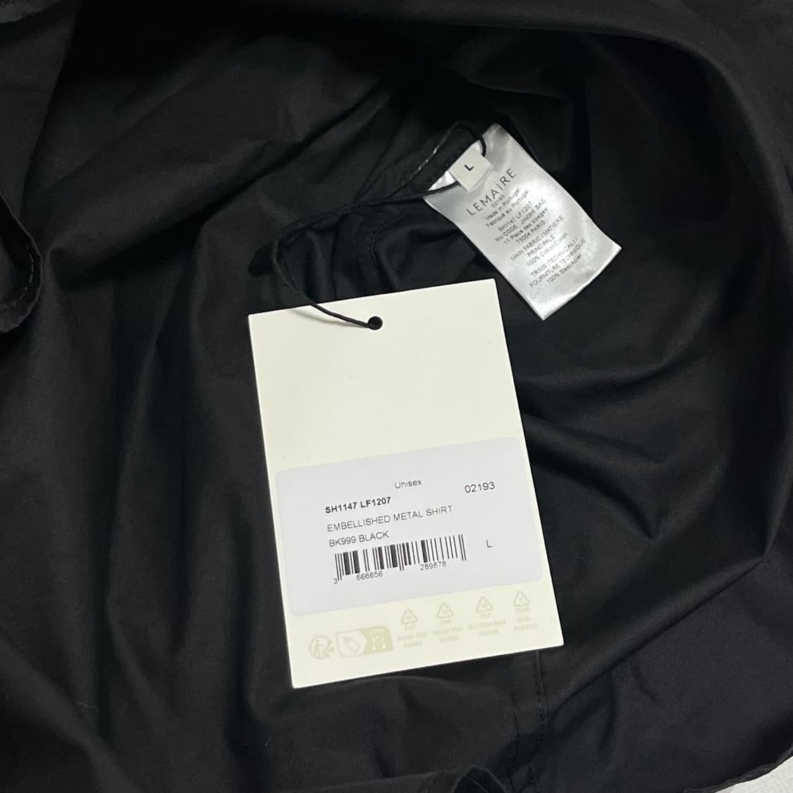 [L]르메르 25ss EMBELLISHED 메탈 셔츠 상품이미지4
