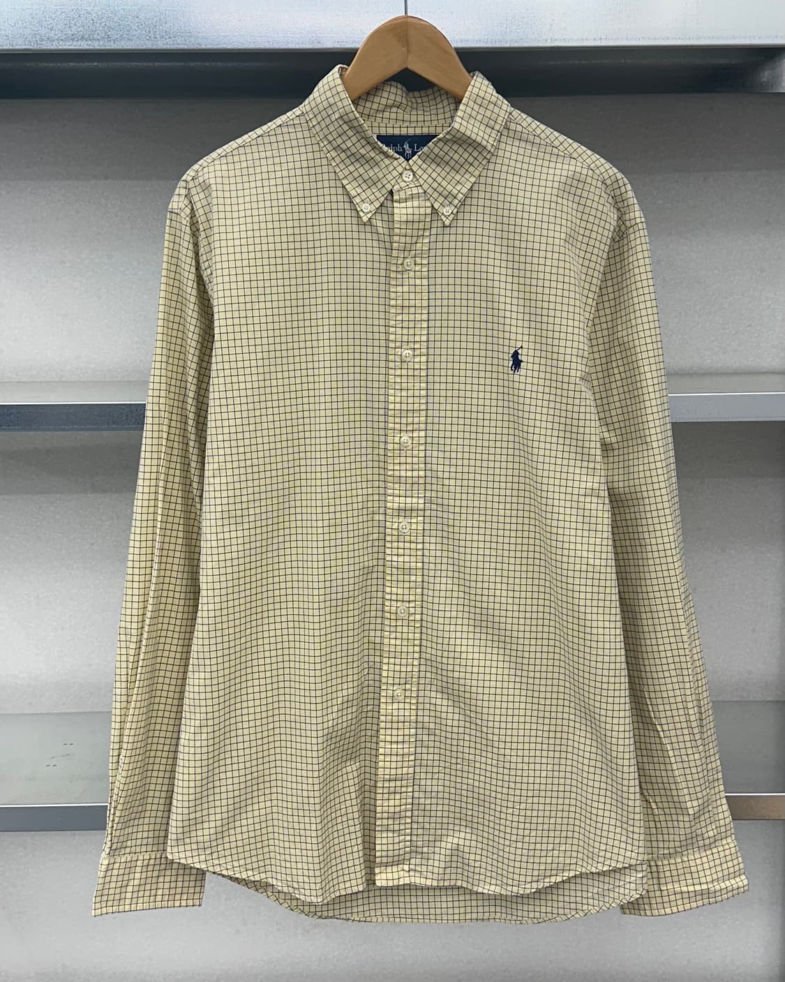 (XL)폴로 체크 셔츠-M863 상품이미지1