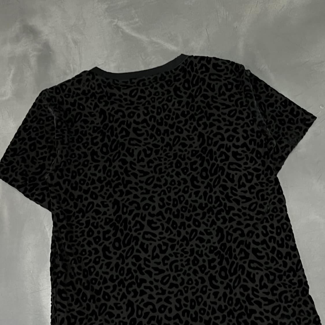  dkny 레오파드 배색 반팔티 y15947 상품이미지4