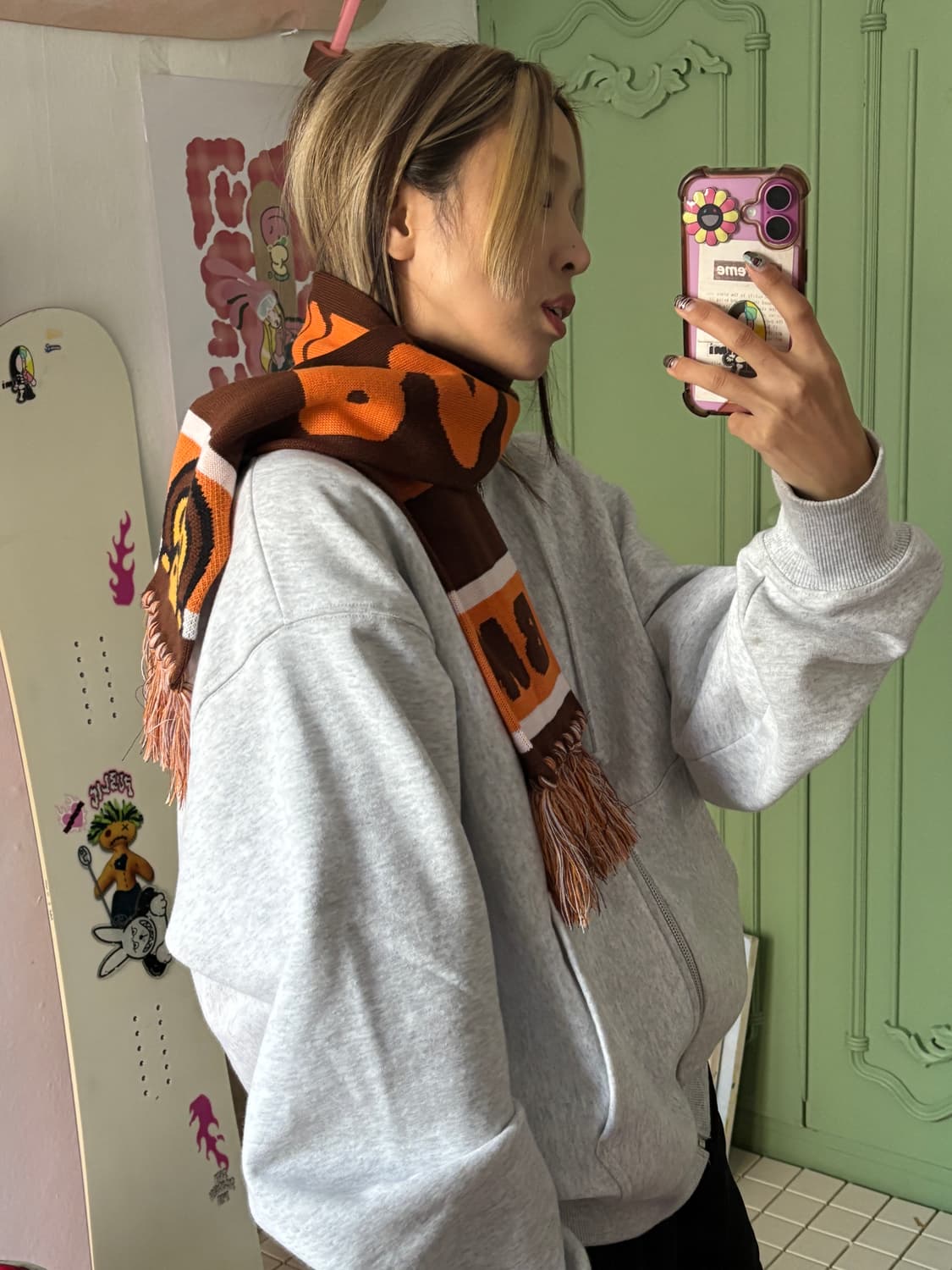 베이프 마일로 머플러 상품이미지5