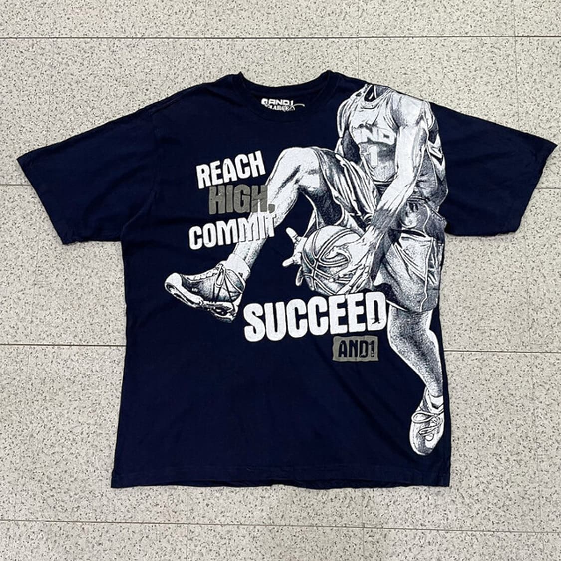 XL) AND 1 프린팅 오버핏 티셔츠 상품이미지2