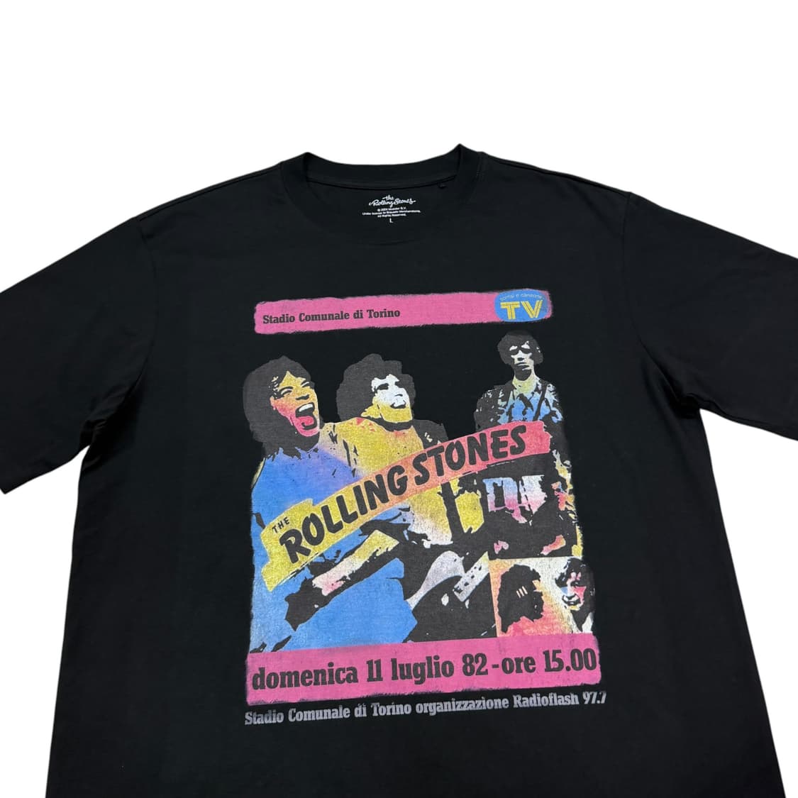 롤링스톤스 프린팅 반팔티 블랙 L 상품이미지2