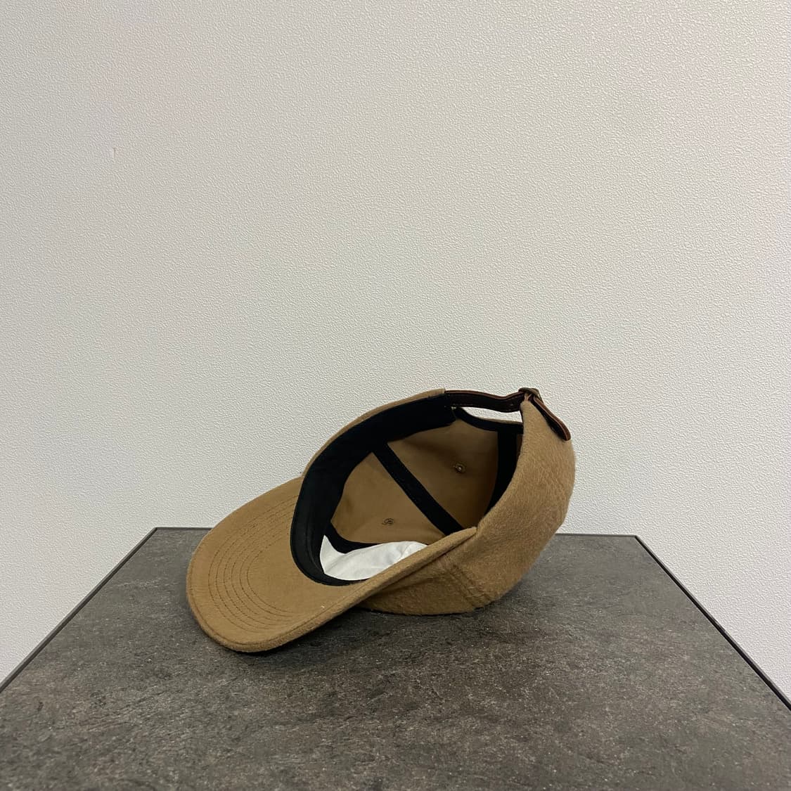 슈프림 클래식 로고 탄 베이지 볼캡 모자 6패널 캡 상품이미지6