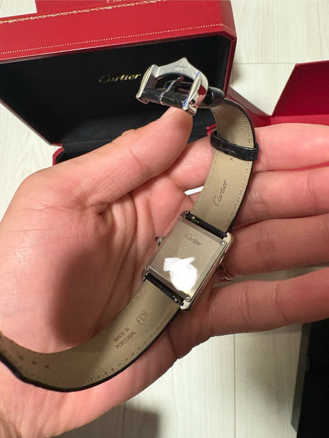 [L]까르띠에 탱크머스트 블랙 라지 상품이미지4