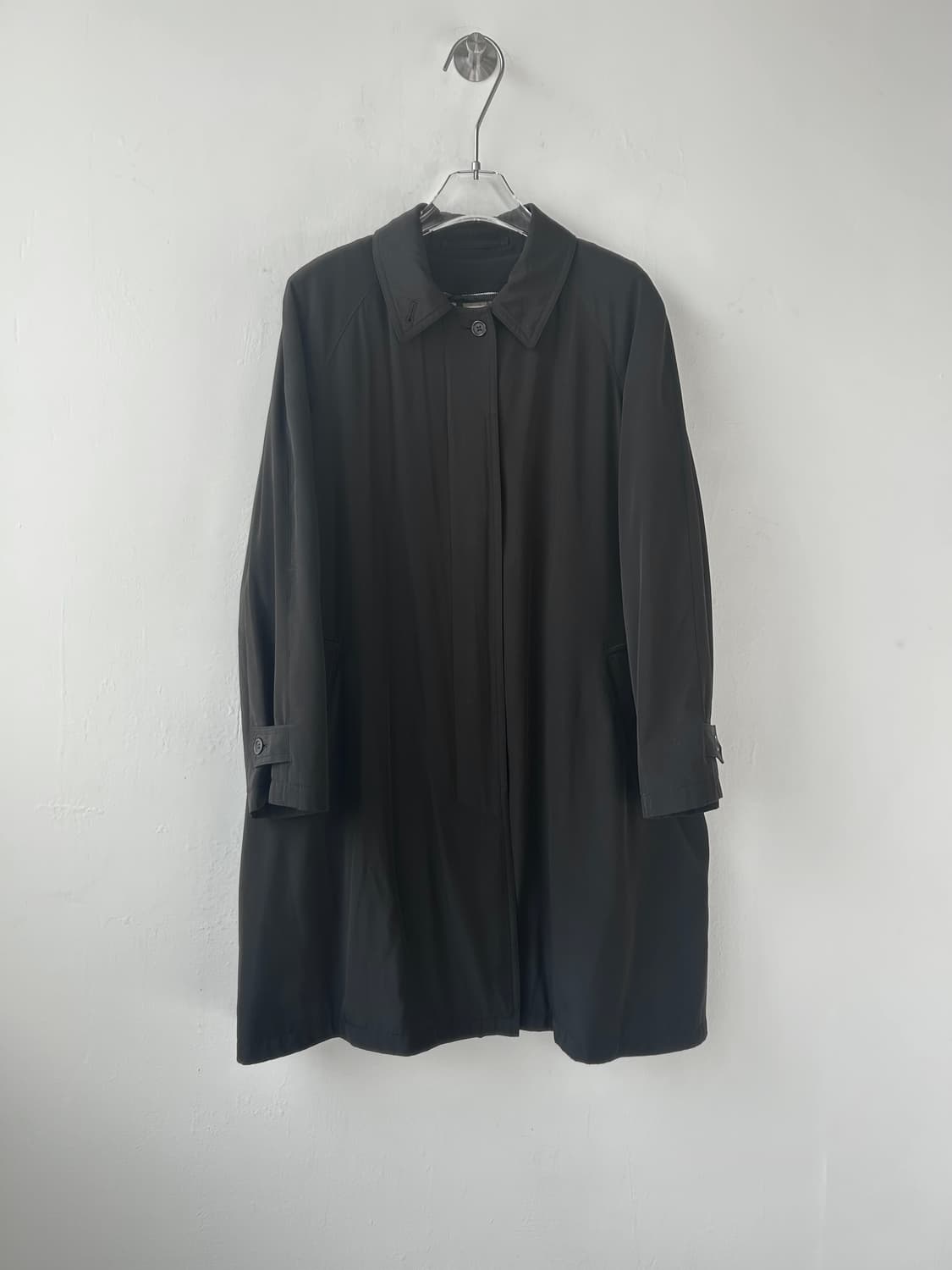 버버리  하이넥 싱글 코트 상품이미지5