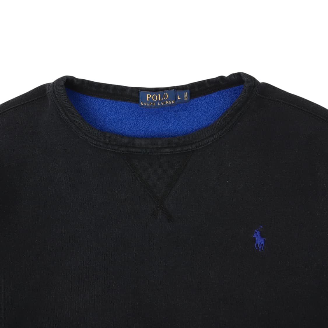 폴로 랄프로렌 블랙 플리스라이너 스웻셔츠 상품이미지2