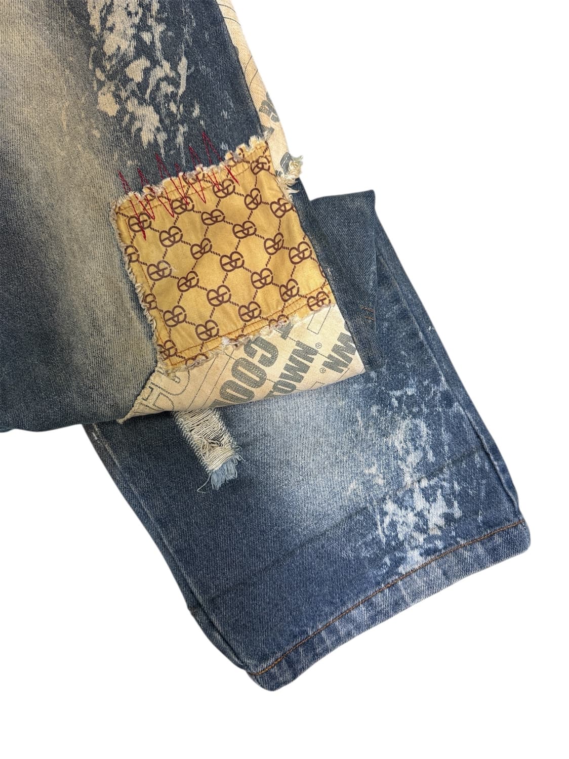 빈티지 도그타운 DOGTOWN 패치워크 카펜터 데님 팬츠 M 상품이미지4