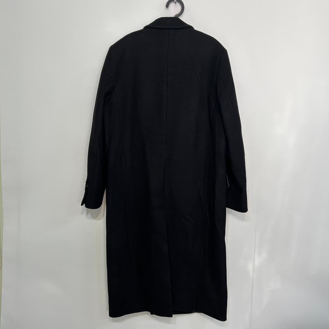 인사일런스 캐시미어 더블 롱코트 S 100정도 블랙 상태최상 상품이미지3