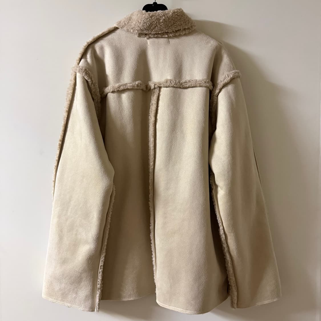 새상품 여자 무스탕 미디자켓 상품이미지6