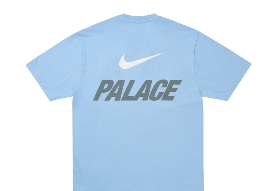 팔라스 나이키 스우시 반팔티 스카이블루 L 상품이미지1