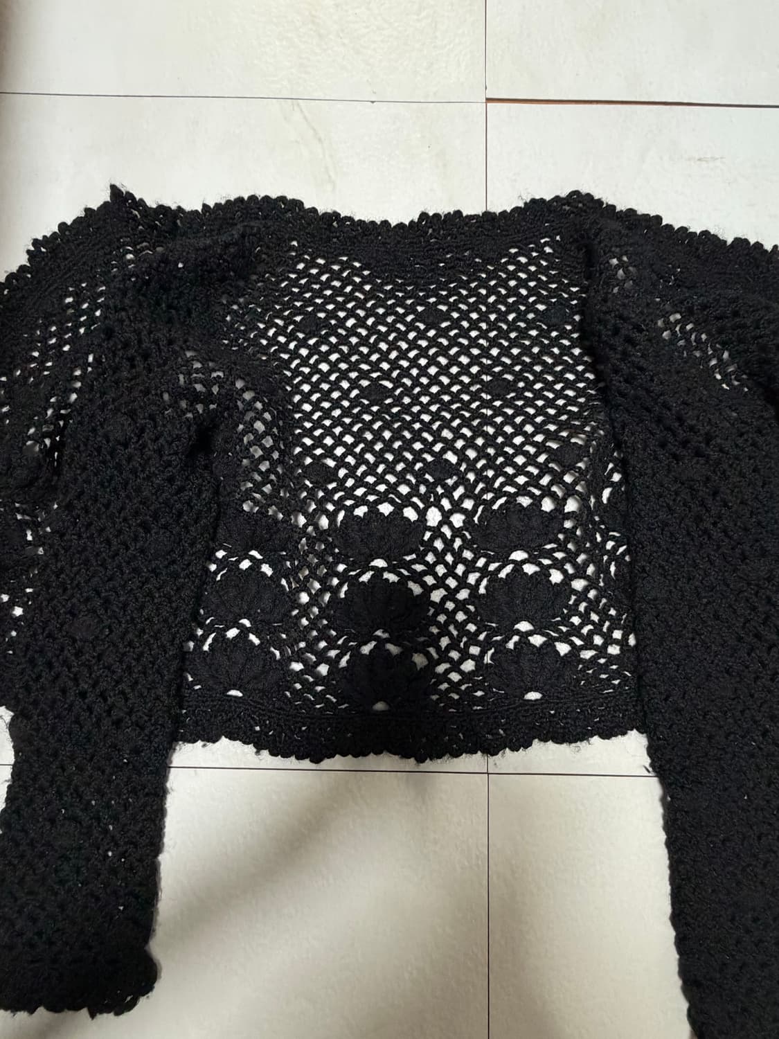 자수 디테일 가디건 상품이미지2