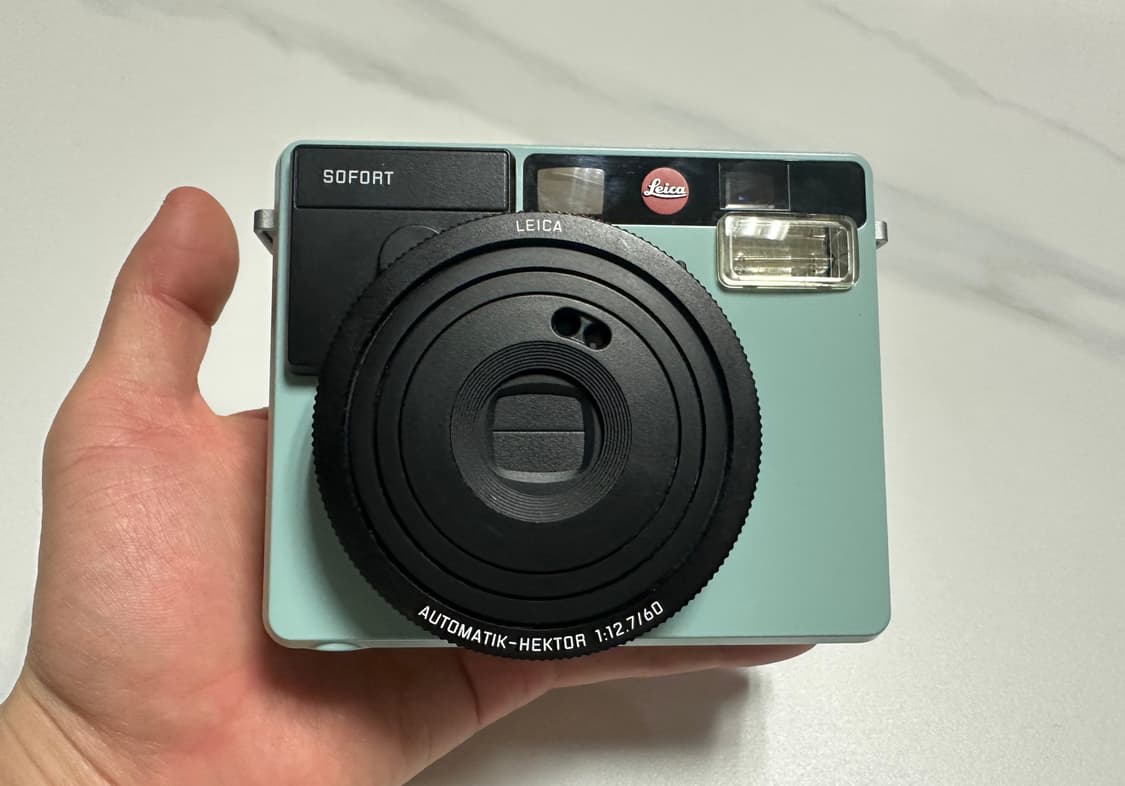 라이카 leica sofort1 소포트1 민트색상 거의 새제품 팝니다 상품이미지1